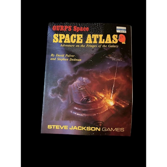 GURPS Space Space Atlas Series RPG Space Atlas Set Of Four Books! SJG - Picture 7 of 9
